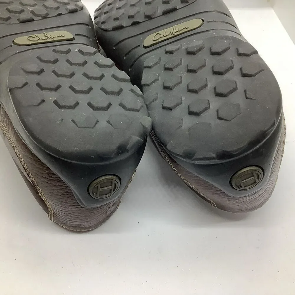 Cole Haan Slip On Venetian Loafer‎ Shoes Mens 9.5M Brown Leather Driving TUCKER